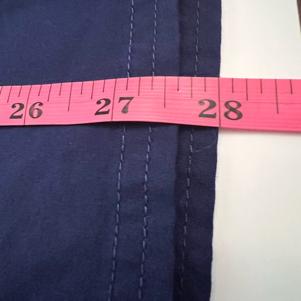 Cherokee Luxe scrub shirt men’s Size XL navy blue one front chest pocket - Picture 6 of 7